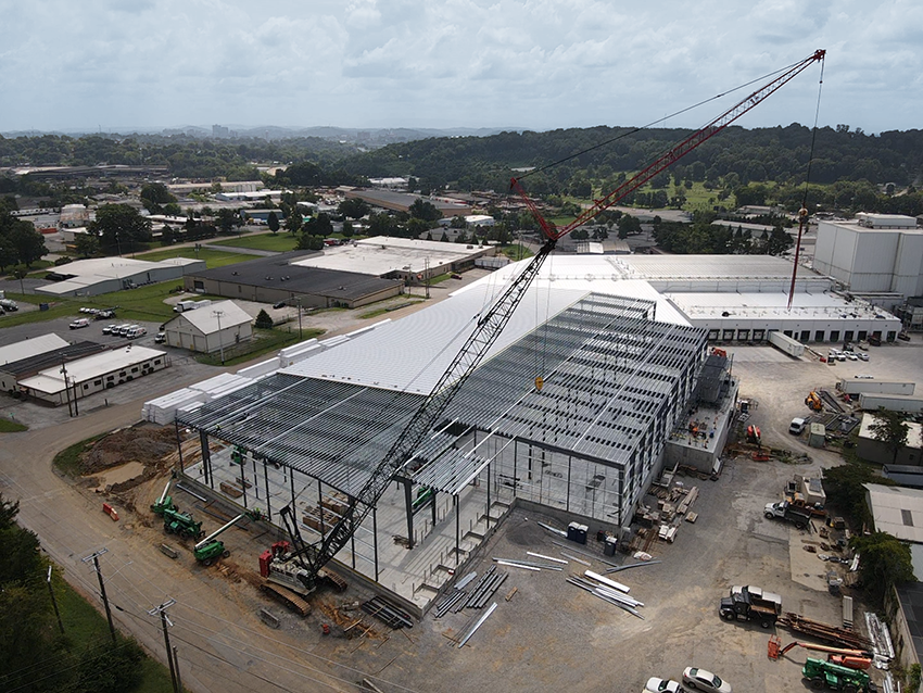 Custom Foods refrigerated warehouse by Steel Worx